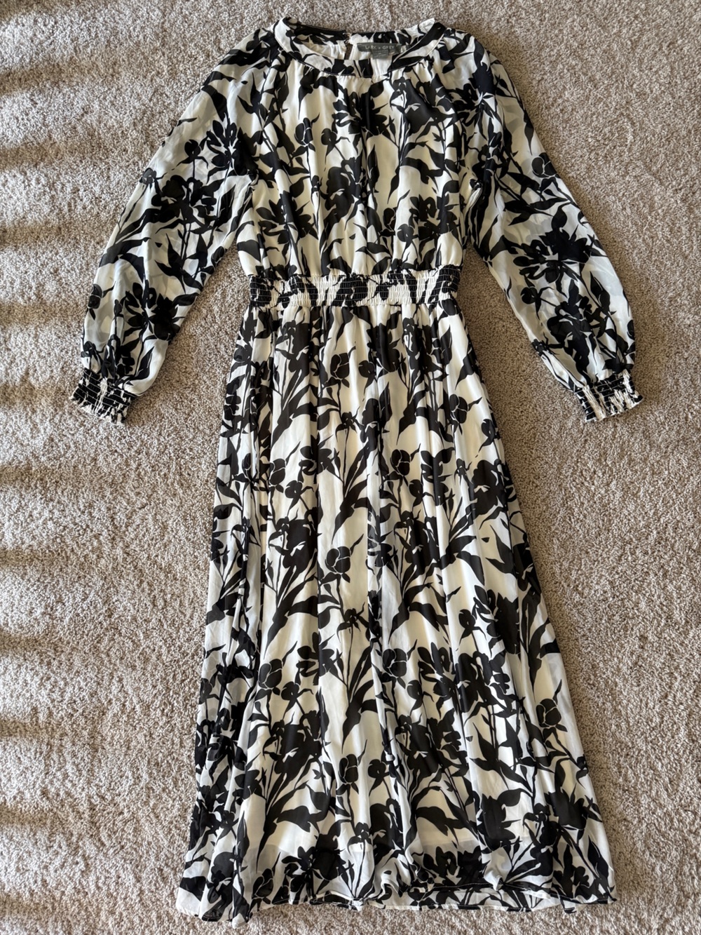 Lark + Grey Floral Dress